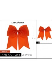 Cheer Bows-HPN-4701/ORANGE